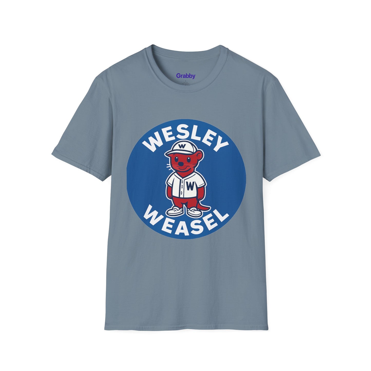 Wesley Weasel T-Shirt, Cute Animal Shirt, Unisex Tee, Casual Wear, Gift for Kids, Birthday Celebration, Fun Graphic Tee
