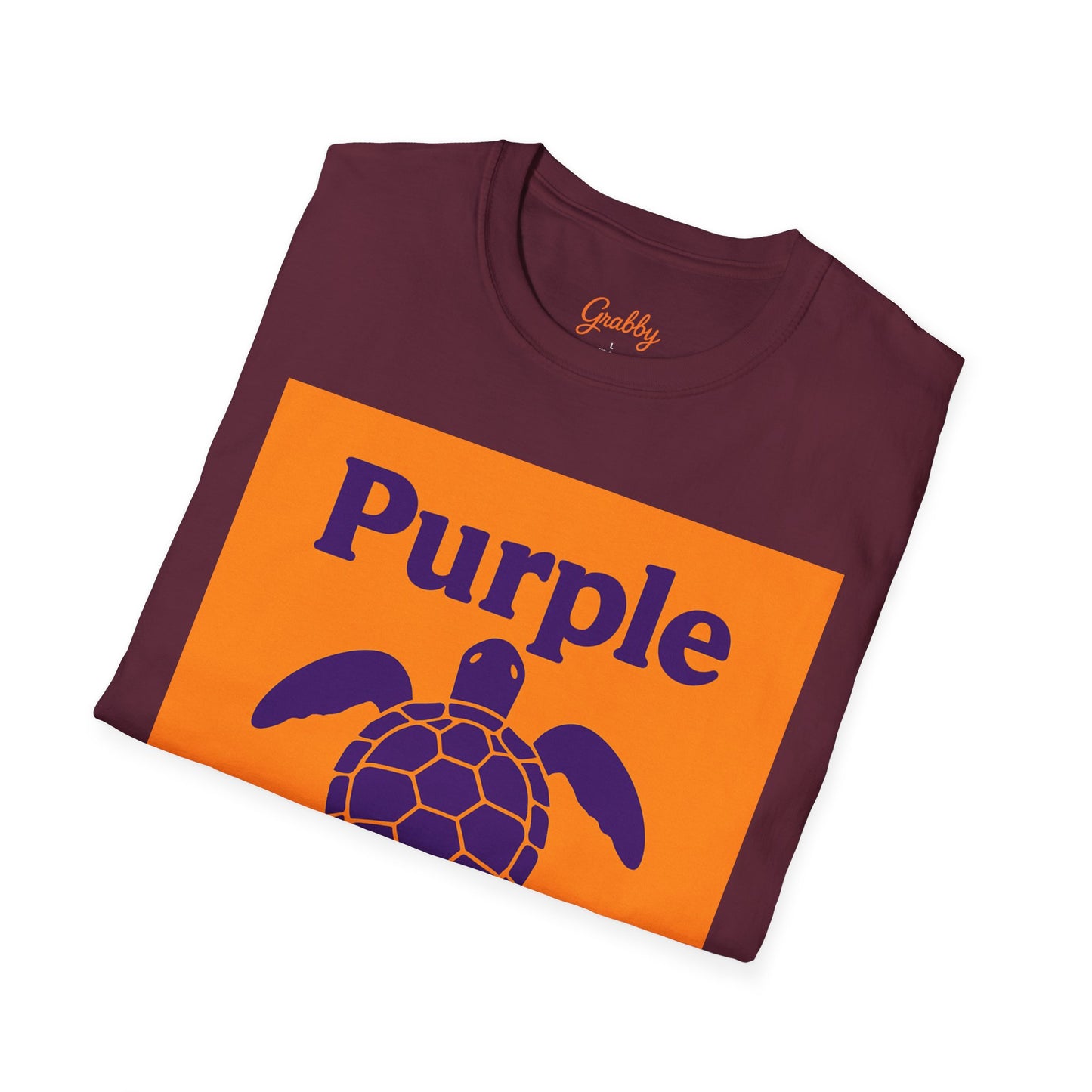 Purple Turtle Unisex T-Shirt - Fun Graphic Tee for Casual Wear, Gifts, Birthdays, Ocean Lovers, Summer Hangouts, Nature Enthusiasts