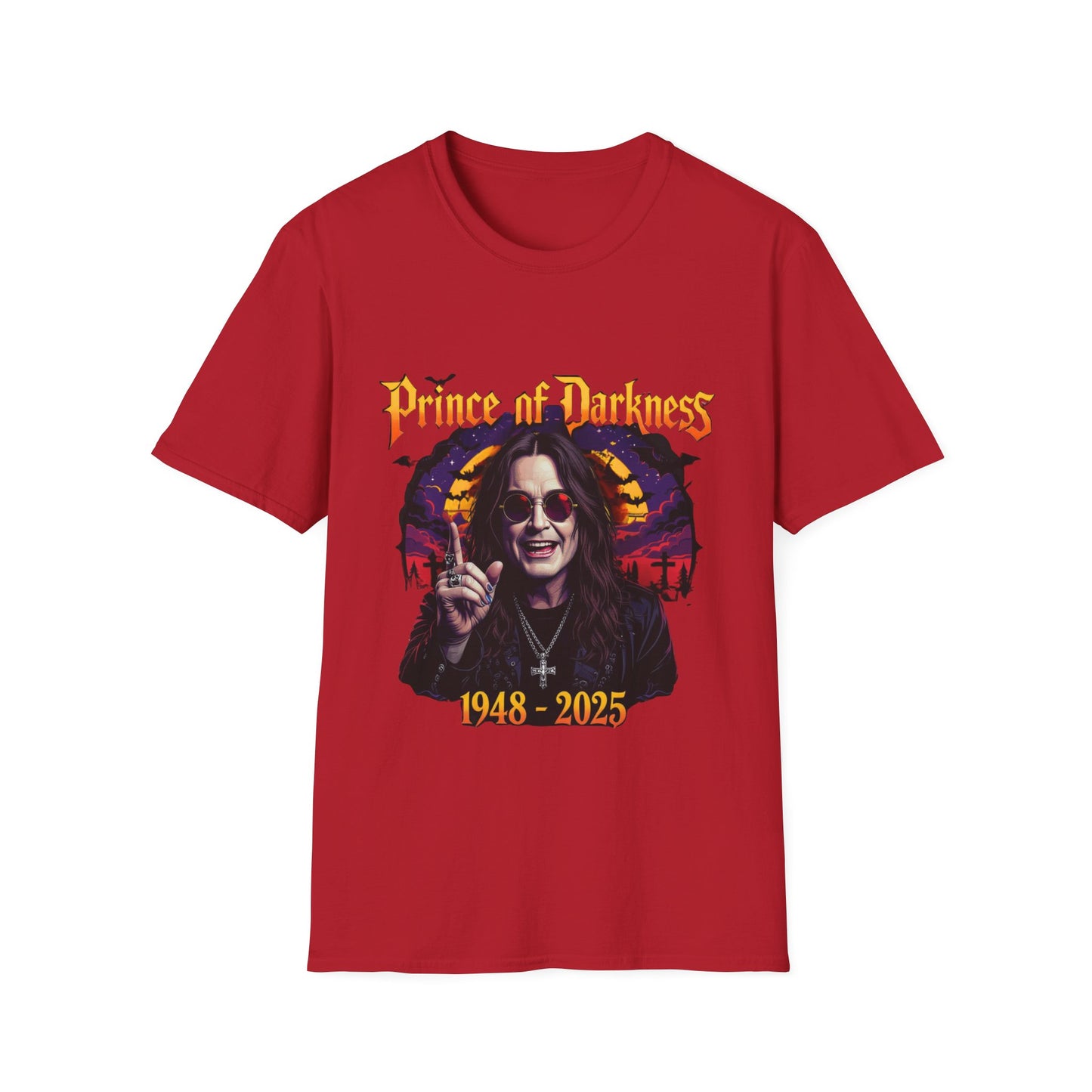 Ozzy Osbourne tribute shirt. you're not truly gone you will be in our hearts forever