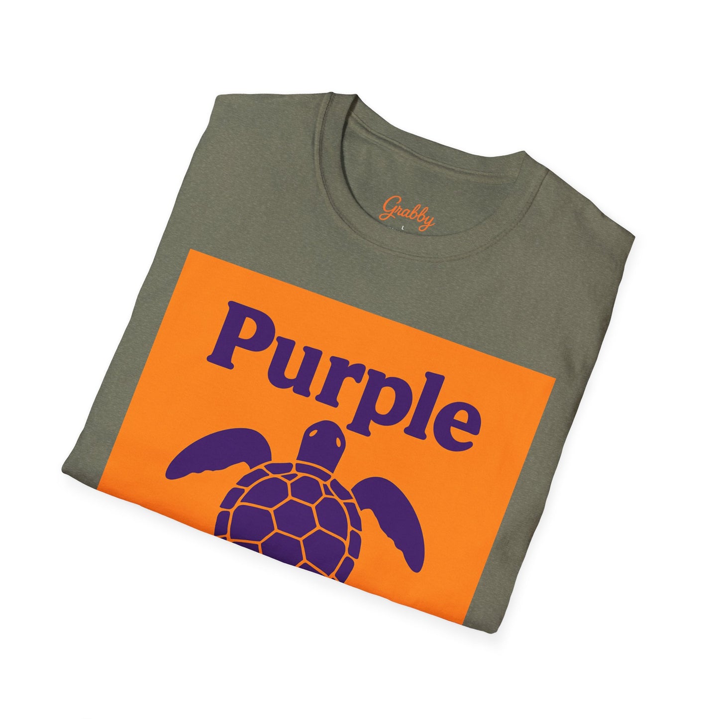 Purple Turtle Unisex T-Shirt - Fun Graphic Tee for Casual Wear, Gifts, Birthdays, Ocean Lovers, Summer Hangouts, Nature Enthusiasts