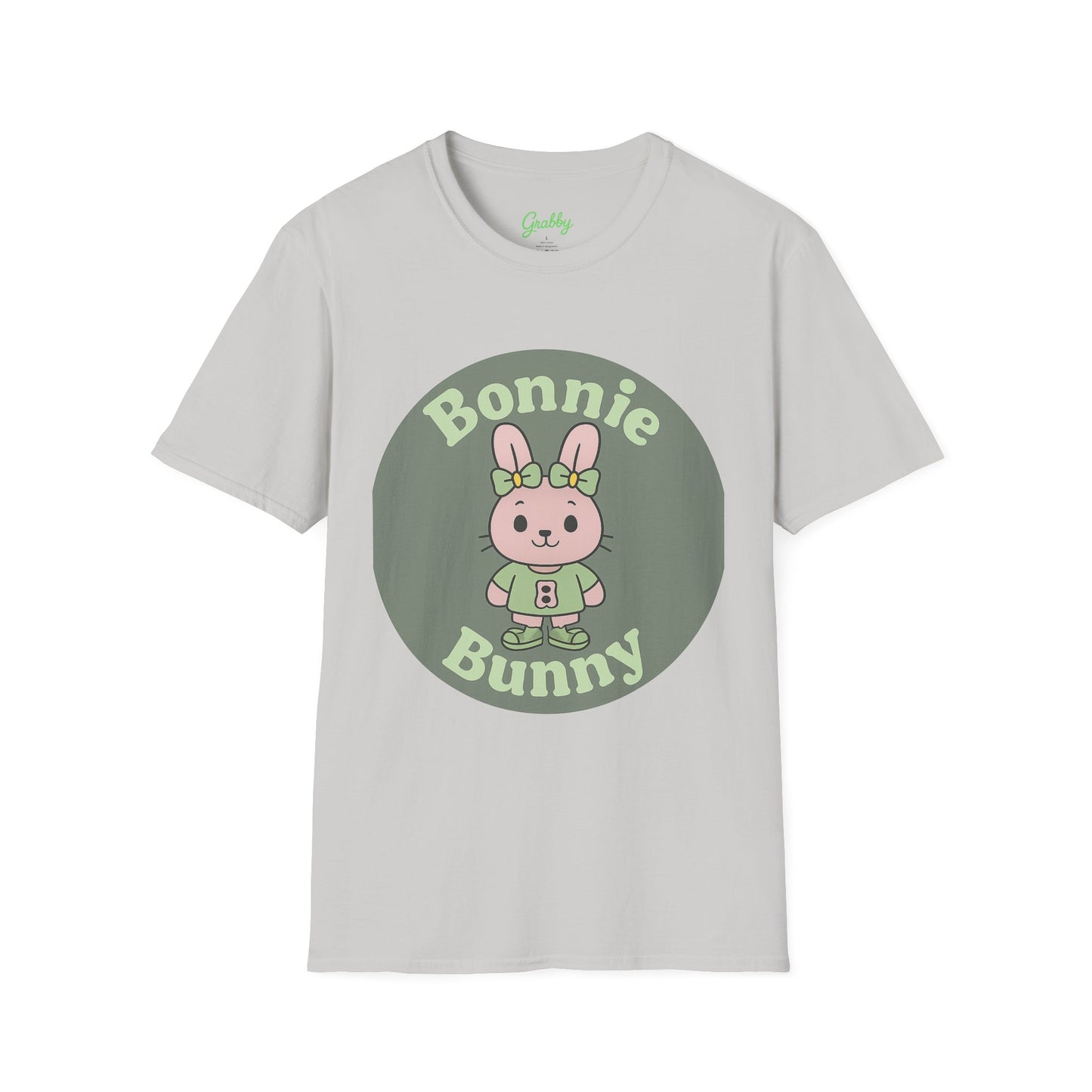 Bonnie Bunny Unisex T-Shirt, Cute Cartoon Tee for Kids and Adults, Perfect for Easter, Spring Celebrations, Everyday Wear, Gift Idea