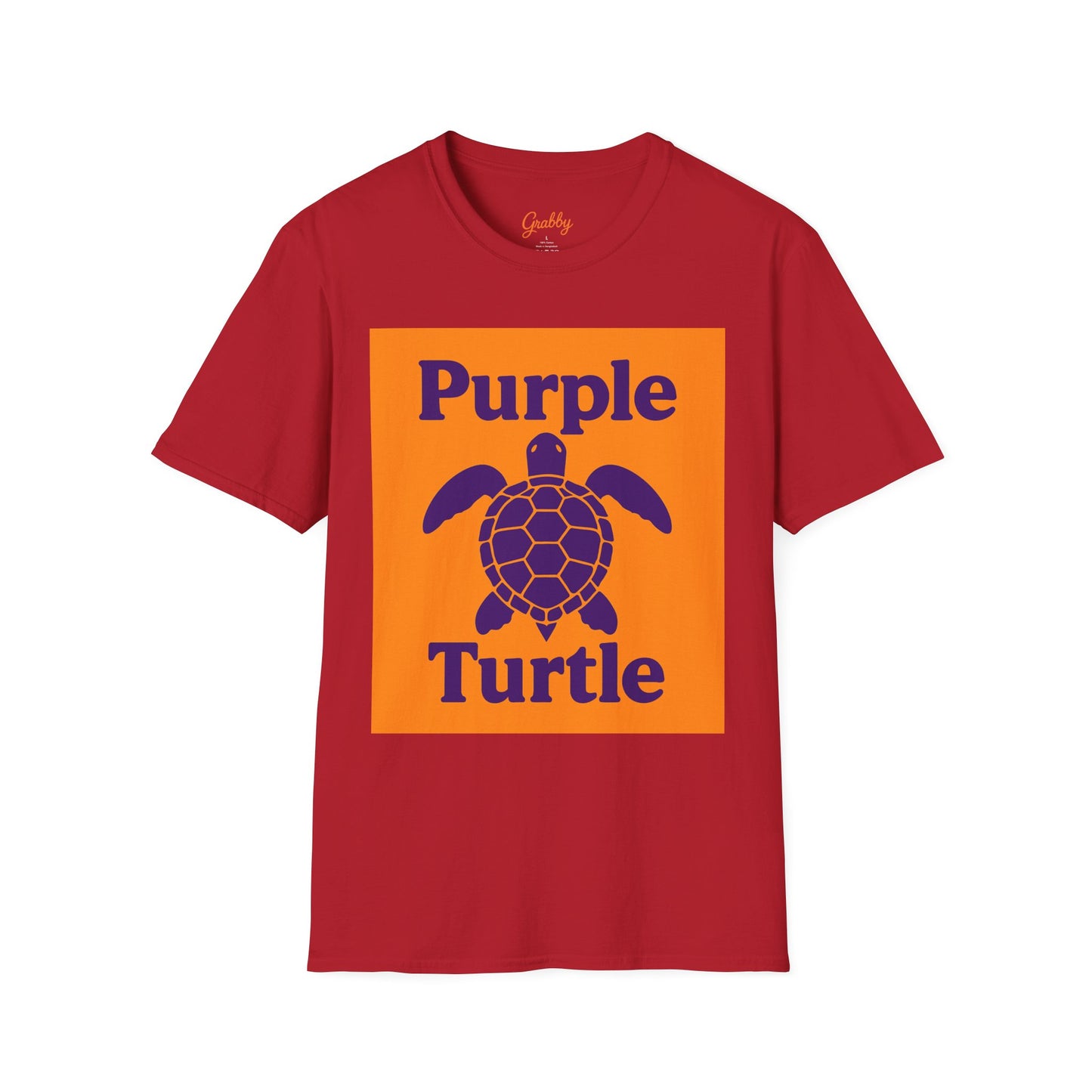 Purple Turtle Unisex T-Shirt - Fun Graphic Tee for Casual Wear, Gifts, Birthdays, Ocean Lovers, Summer Hangouts, Nature Enthusiasts