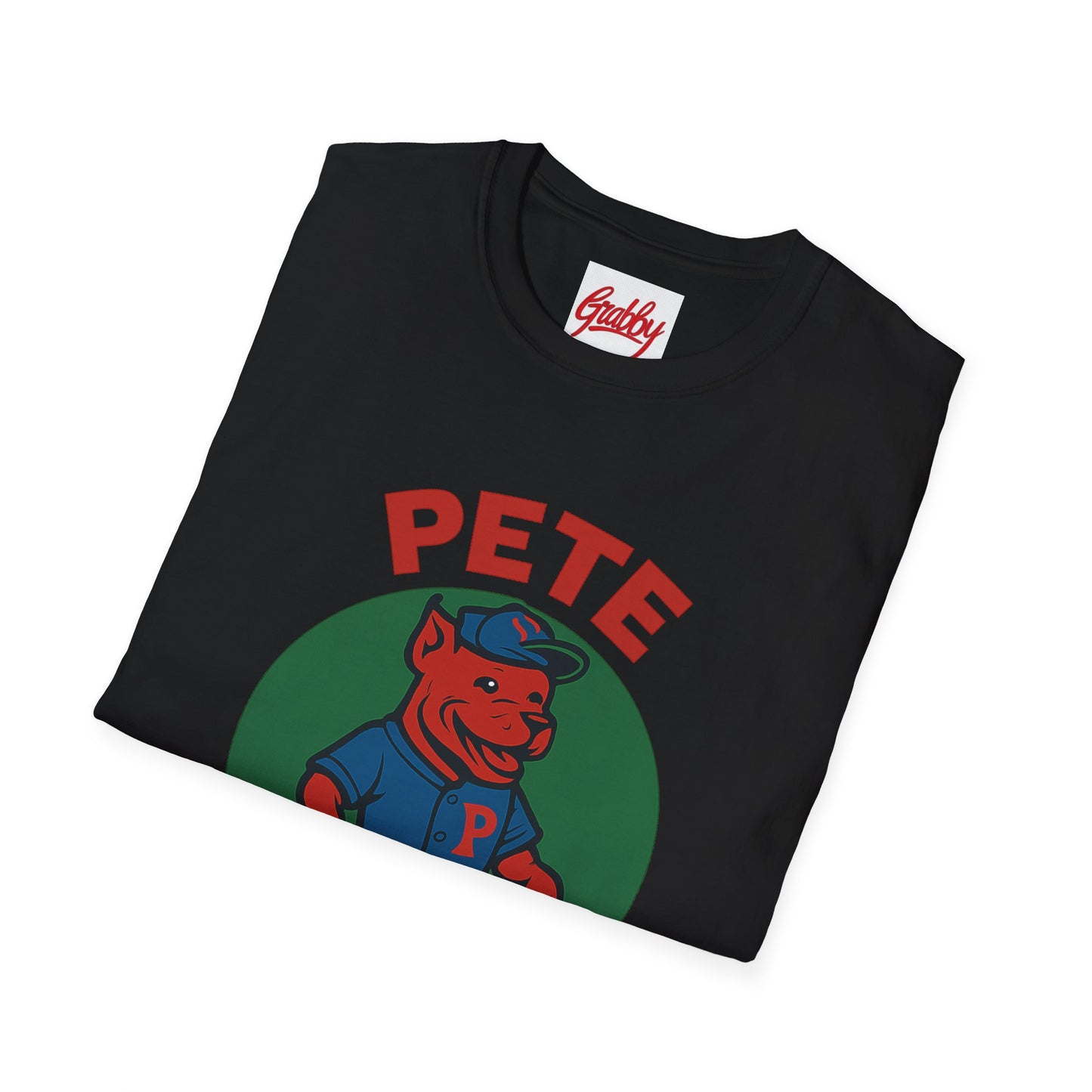 Pete Pitbull Graphic Unisex T-Shirt, Pet Lover Gift, Casual Wear, Funny Dog Tee, Dog Owner Apparel, Birthday Present