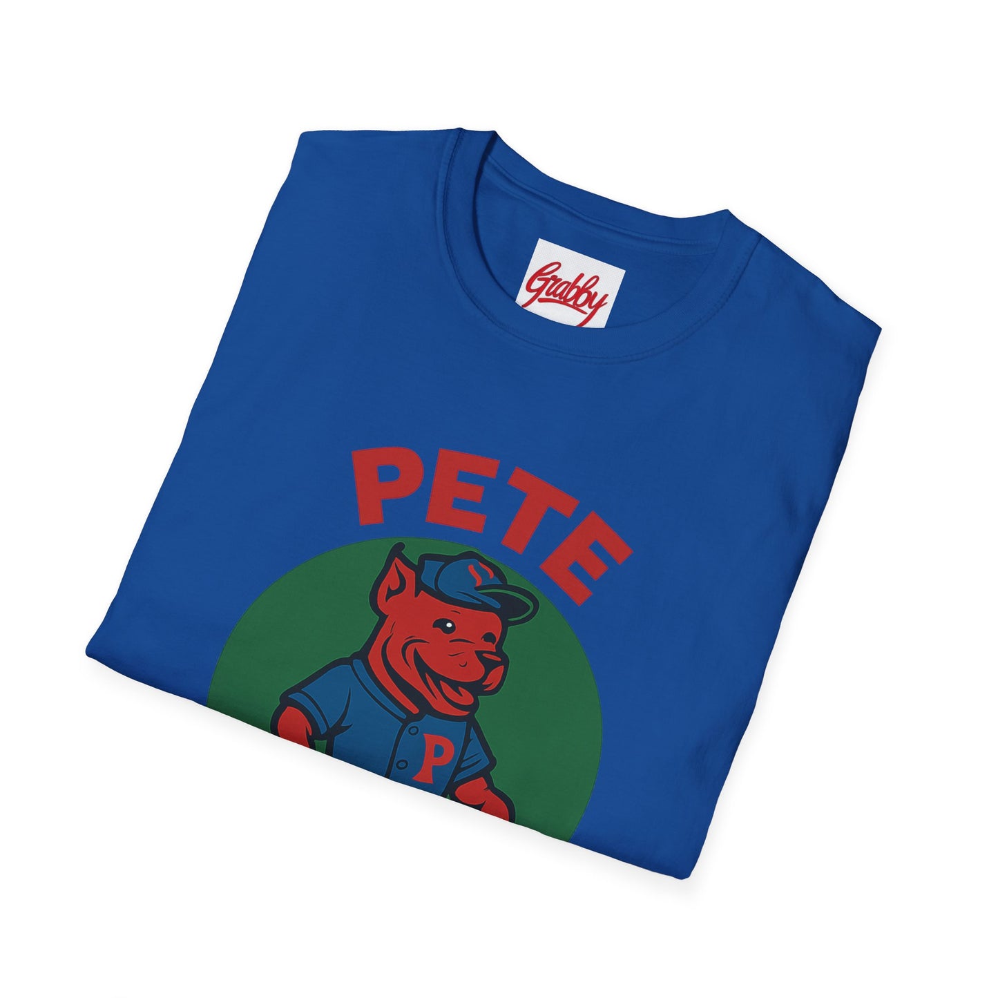 Pete Pitbull Graphic Unisex T-Shirt, Pet Lover Gift, Casual Wear, Funny Dog Tee, Dog Owner Apparel, Birthday Present