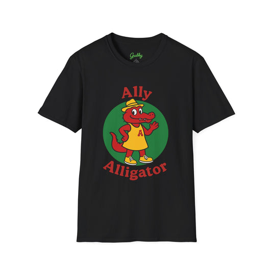 Alligator Graphic Tee for Kids, Fun and Playful Youth Shirt, Summer Wardrobe Essential, Birthday Gift, Classroom Fun
