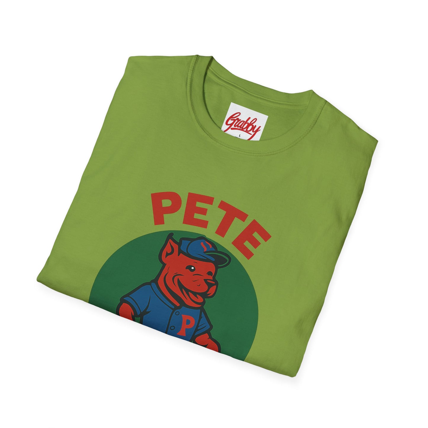 Pete Pitbull Graphic Unisex T-Shirt, Pet Lover Gift, Casual Wear, Funny Dog Tee, Dog Owner Apparel, Birthday Present