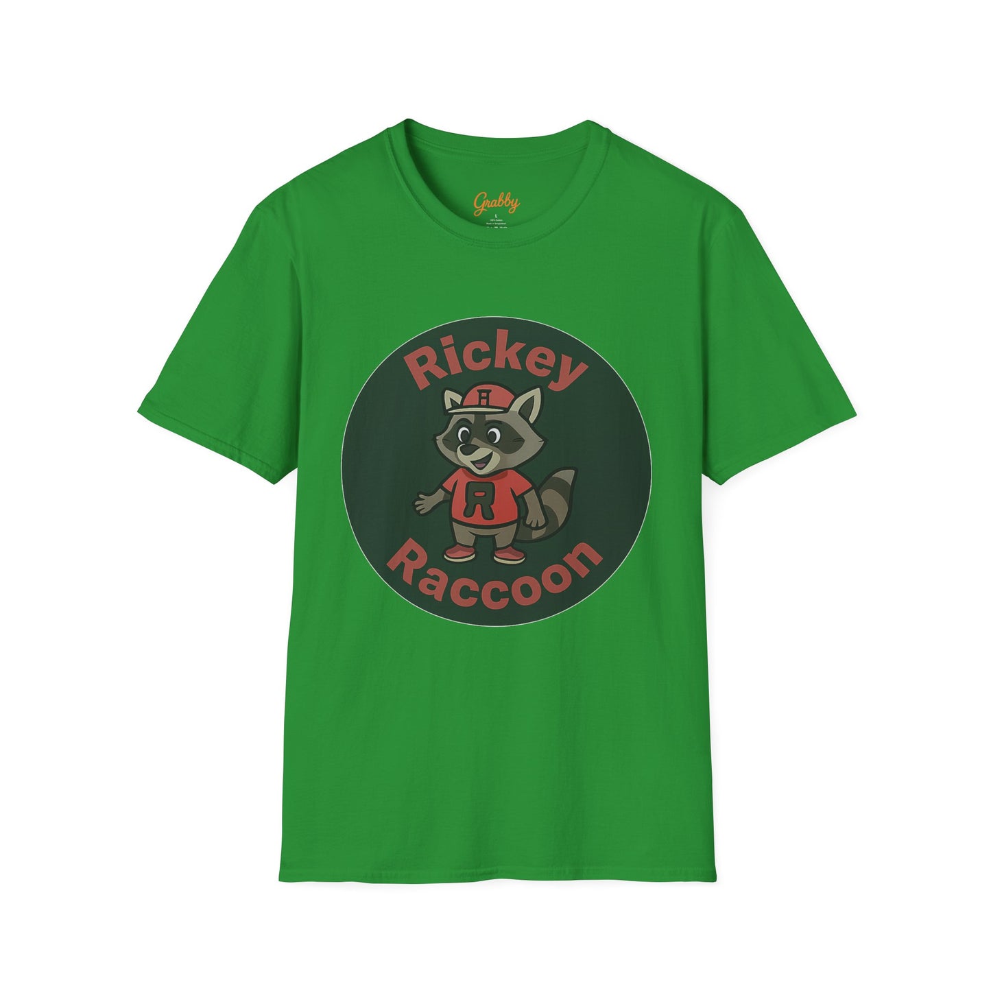 Rickey Raccoon Unisex Softstyle T-Shirt | Cute Animal Tee, Kid's Birthday Gift, Animal Lover's Apparel, Casual Everyday Wear, Fun [...]