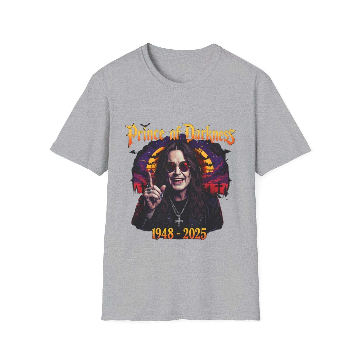 Ozzy Osbourne tribute shirt. you're not truly gone you will be in our hearts forever