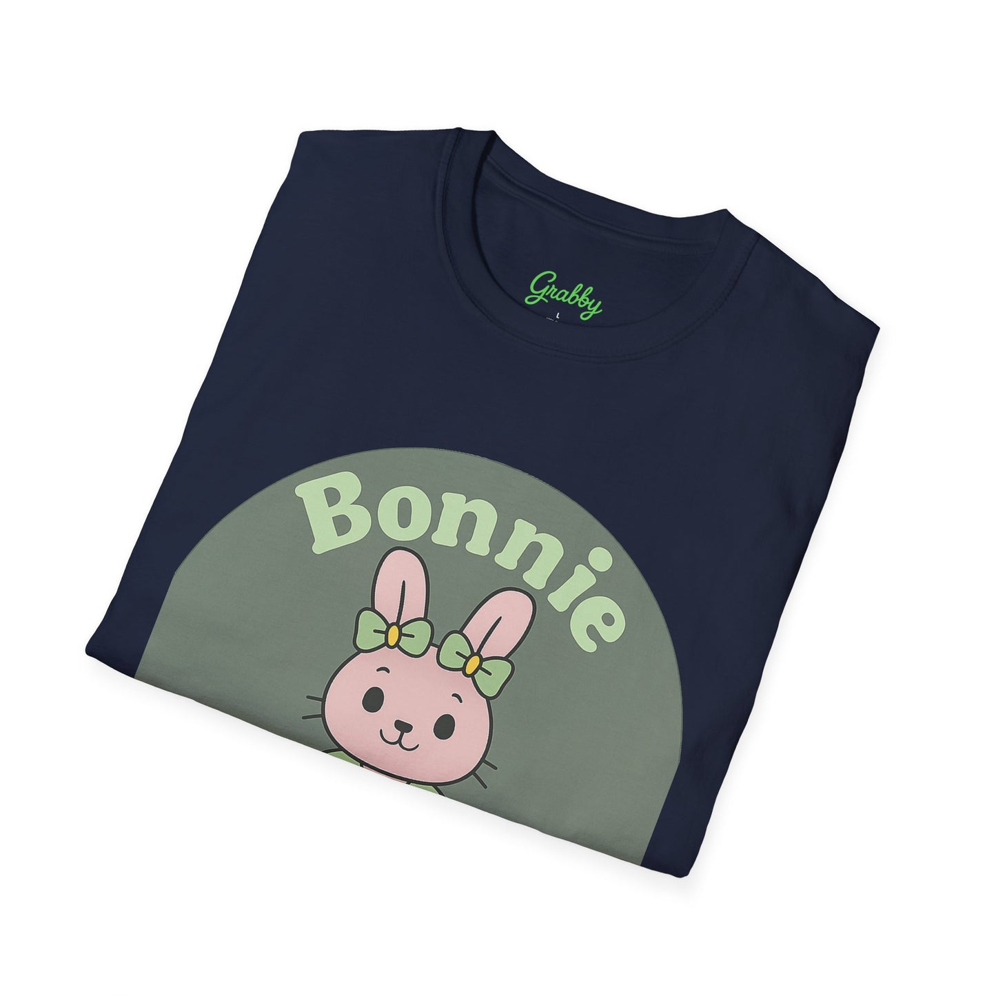 Bonnie Bunny Unisex T-Shirt, Cute Cartoon Tee for Kids and Adults, Perfect for Easter, Spring Celebrations, Everyday Wear, Gift Idea