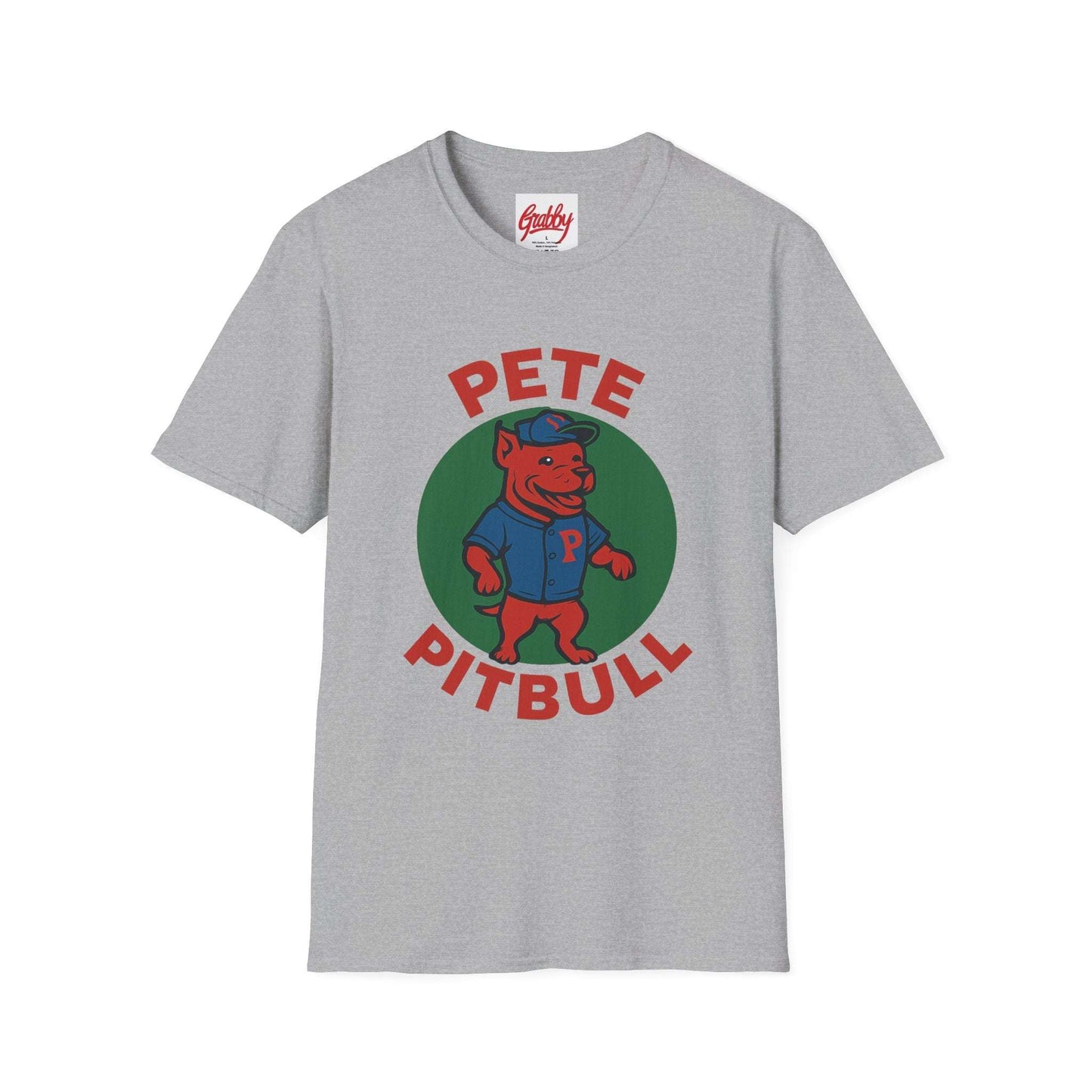 Pete Pitbull Graphic Unisex T-Shirt, Pet Lover Gift, Casual Wear, Funny Dog Tee, Dog Owner Apparel, Birthday Present