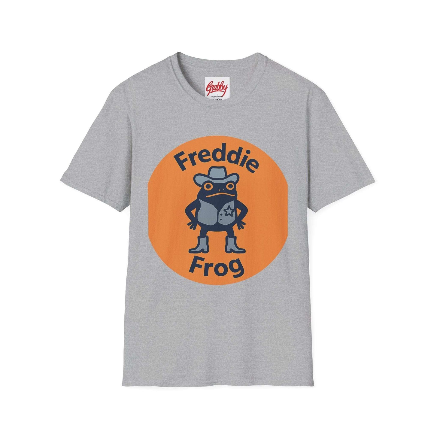 Freddie Frog Unisex T-Shirt, Fun Graphic Tee, Perfect for Kids and Adults, Gift for Birthdays, Casual Wear, Summer Fun