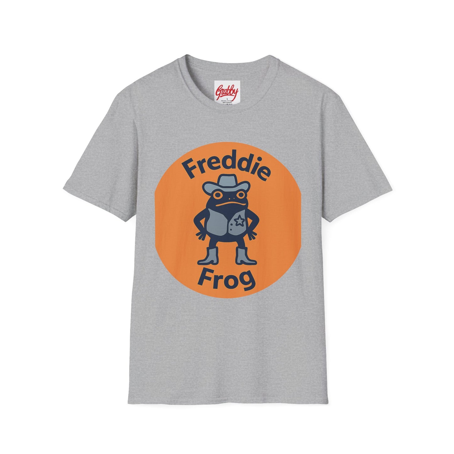 Freddie Frog Unisex T-Shirt, Fun Graphic Tee, Perfect for Kids and Adults, Gift for Birthdays, Casual Wear, Summer Fun