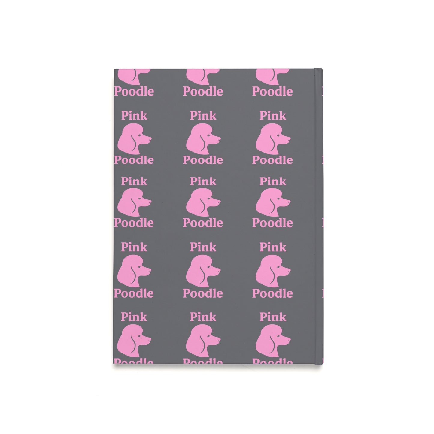 Pink Poodle Hardcover Journal - Cute Notebook for Dog Lovers, Writing Diary, Gift for Pet Owners, Journaling, Scrapbooking