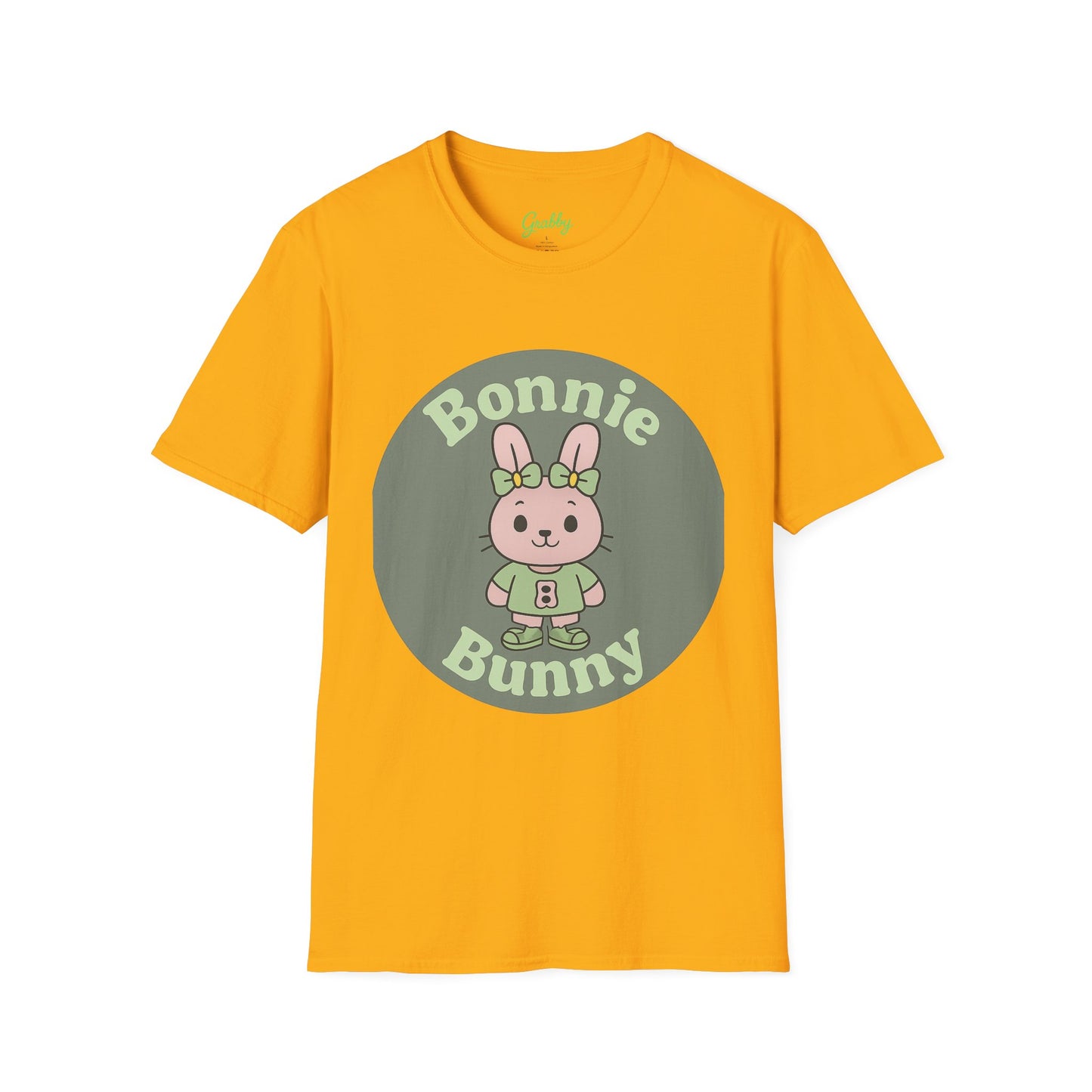 Bonnie Bunny Unisex T-Shirt, Cute Cartoon Tee for Kids and Adults, Perfect for Easter, Spring Celebrations, Everyday Wear, Gift Idea