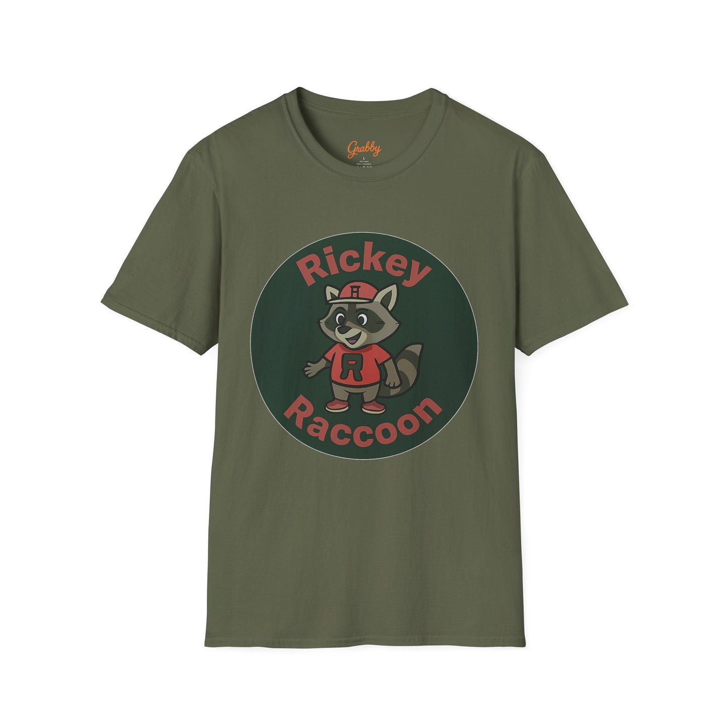 Rickey Raccoon Unisex Softstyle T-Shirt | Cute Animal Tee, Kid's Birthday Gift, Animal Lover's Apparel, Casual Everyday Wear, Fun [...]