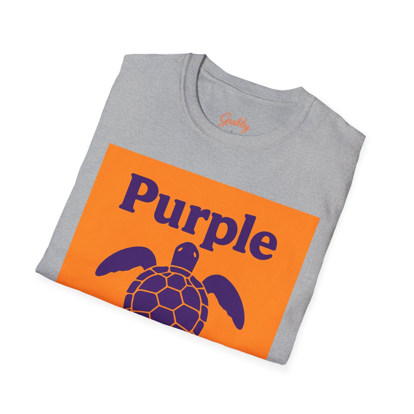 Purple Turtle Unisex T-Shirt - Fun Graphic Tee for Casual Wear, Gifts, Birthdays, Ocean Lovers, Summer Hangouts, Nature Enthusiasts