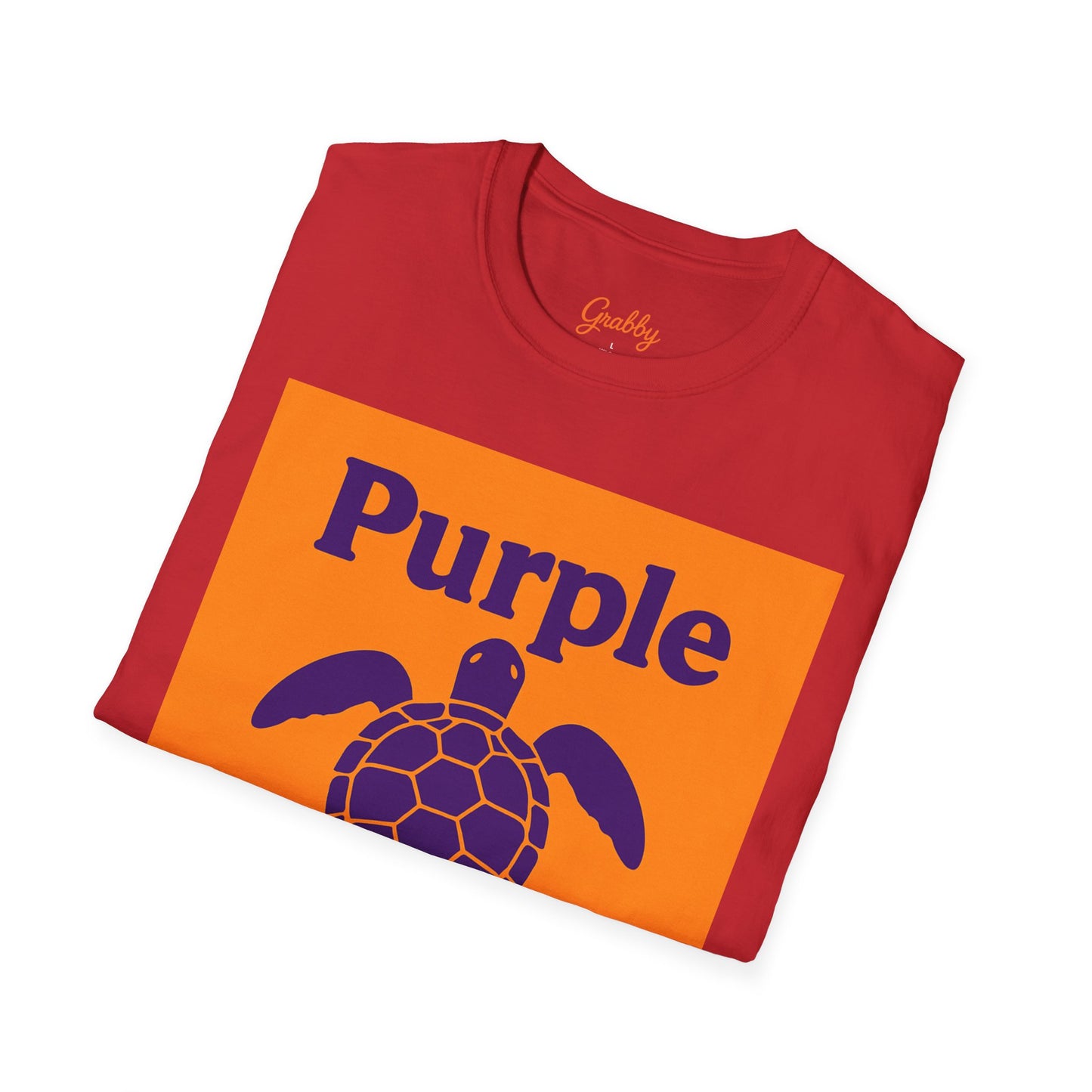 Purple Turtle Unisex T-Shirt - Fun Graphic Tee for Casual Wear, Gifts, Birthdays, Ocean Lovers, Summer Hangouts, Nature Enthusiasts