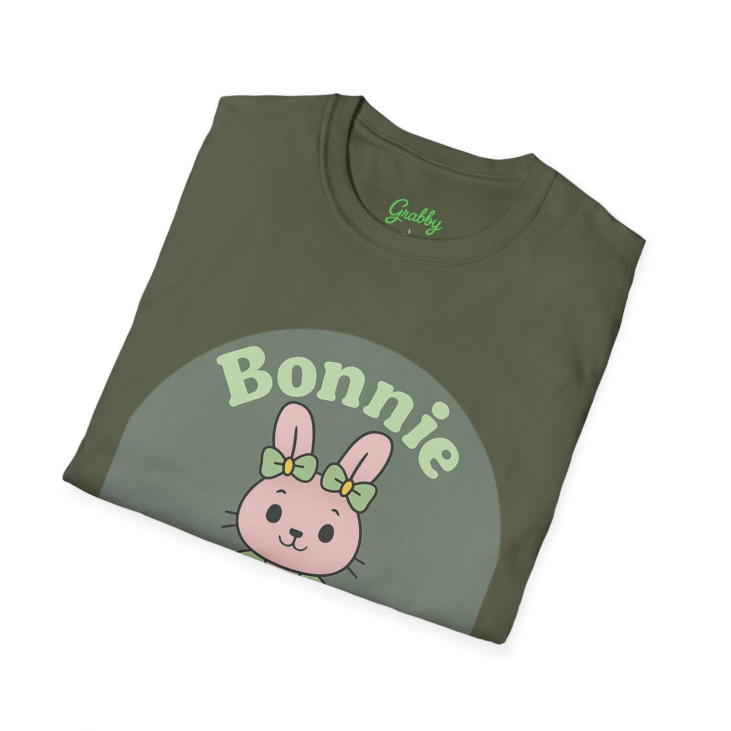 Bonnie Bunny Unisex T-Shirt, Cute Cartoon Tee for Kids and Adults, Perfect for Easter, Spring Celebrations, Everyday Wear, Gift Idea