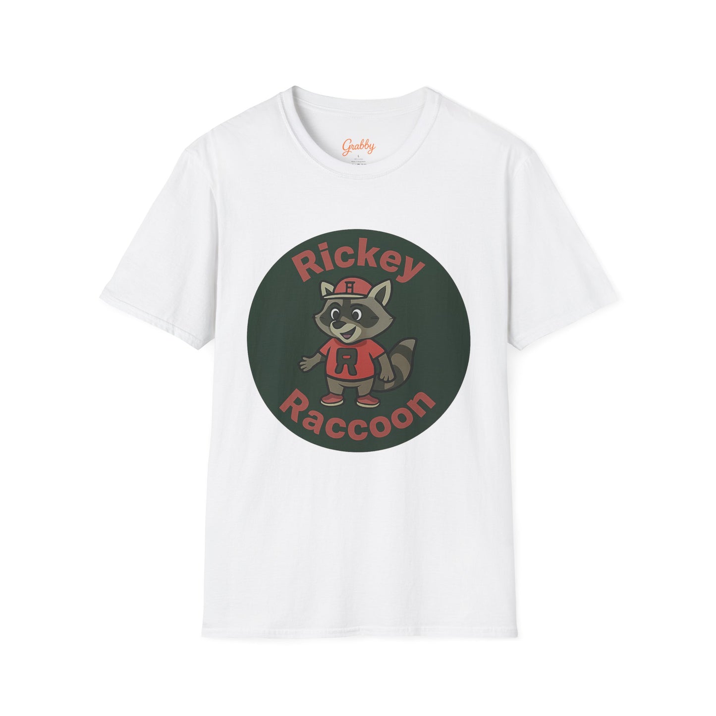 Rickey Raccoon Unisex Softstyle T-Shirt | Cute Animal Tee, Kid's Birthday Gift, Animal Lover's Apparel, Casual Everyday Wear, Fun [...]