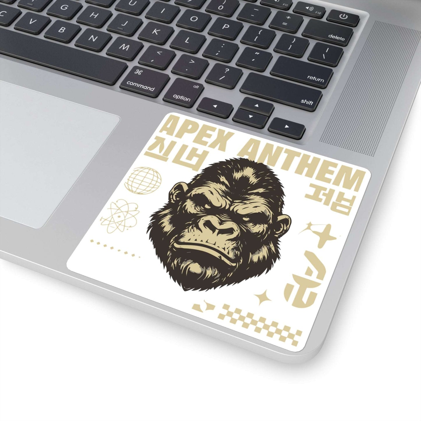 Square Stickers - Apex anthem Gorilla sticker