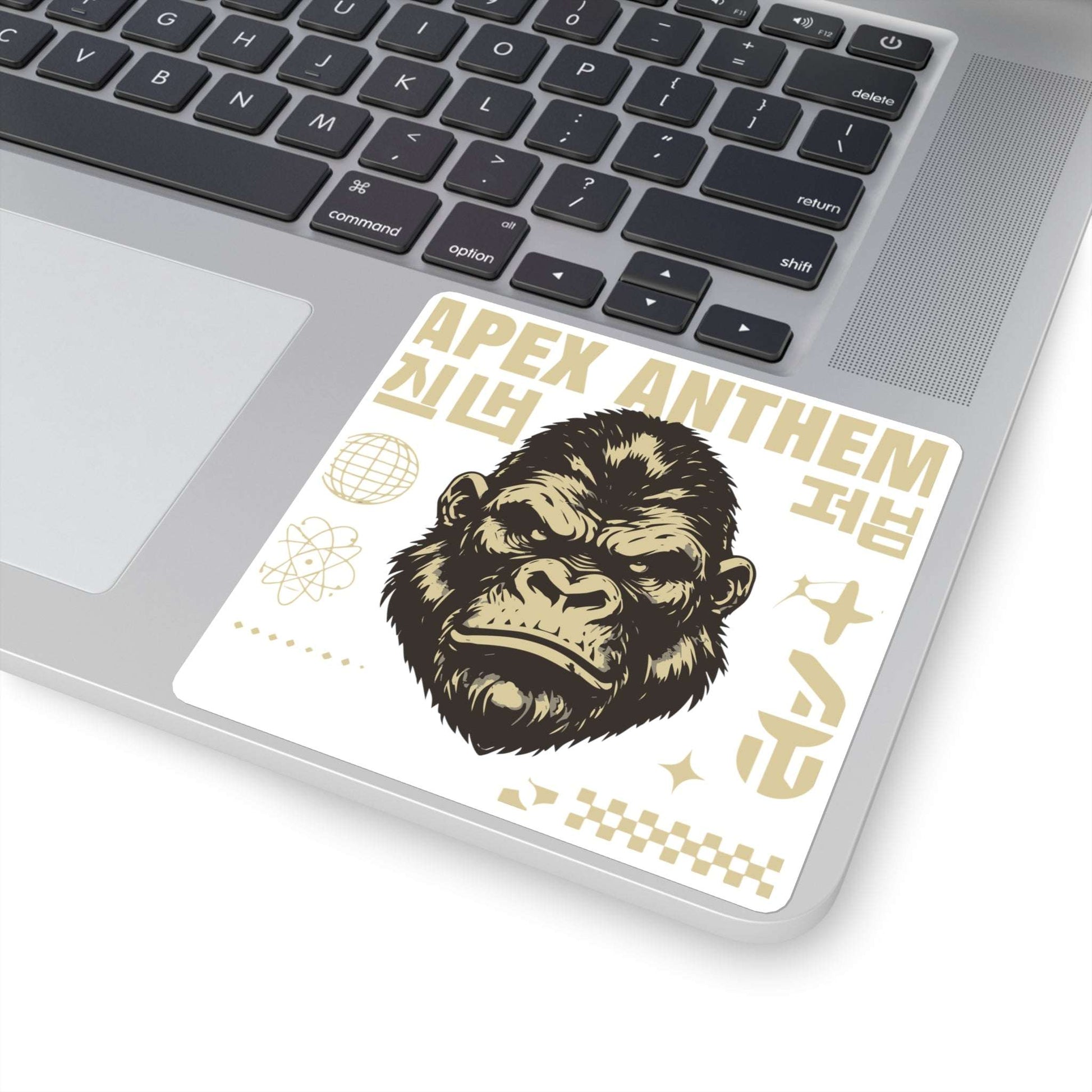Square Stickers - Apex anthem Gorilla sticker
