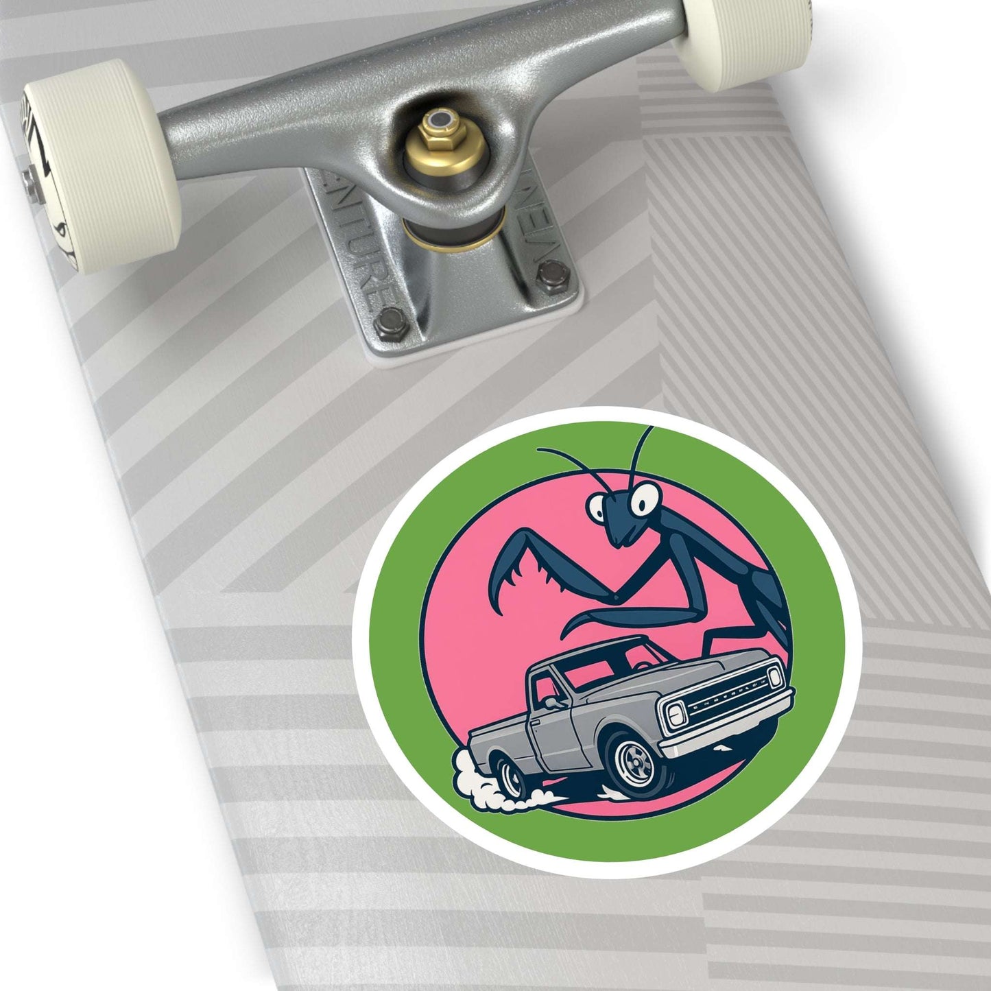 Vibrant Insect Truck Stickers, Fun Car Decor, Outdoor Moth Design, Laptop Accessories, Gift for Nature Lovers