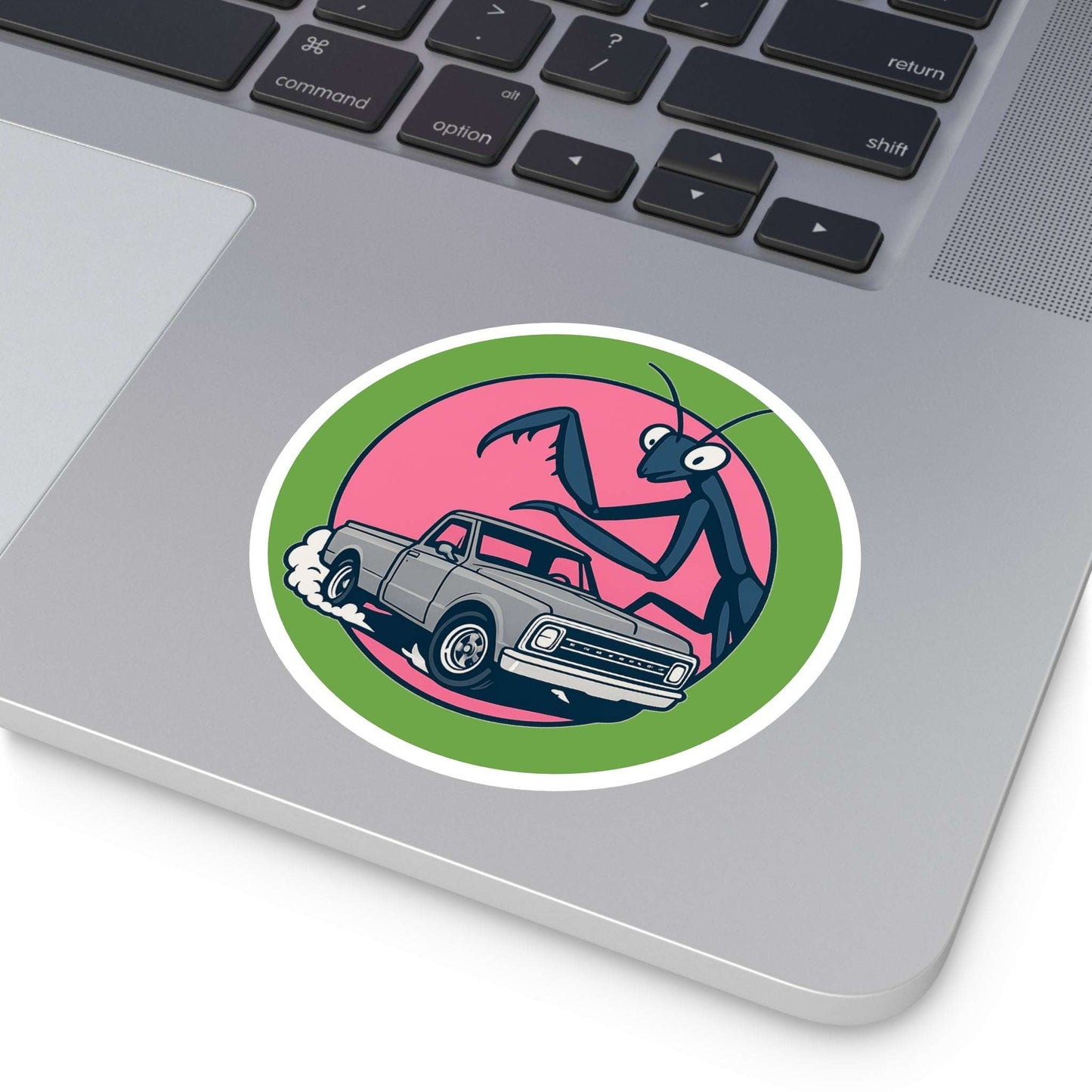 Vibrant Insect Truck Stickers, Fun Car Decor, Outdoor Moth Design, Laptop Accessories, Gift for Nature Lovers