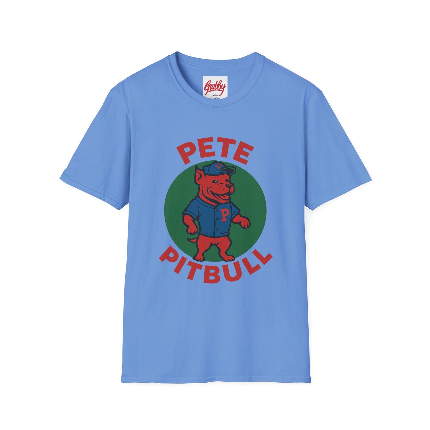 Pete Pitbull Graphic Unisex T-Shirt, Pet Lover Gift, Casual Wear, Funny Dog Tee, Dog Owner Apparel, Birthday Present