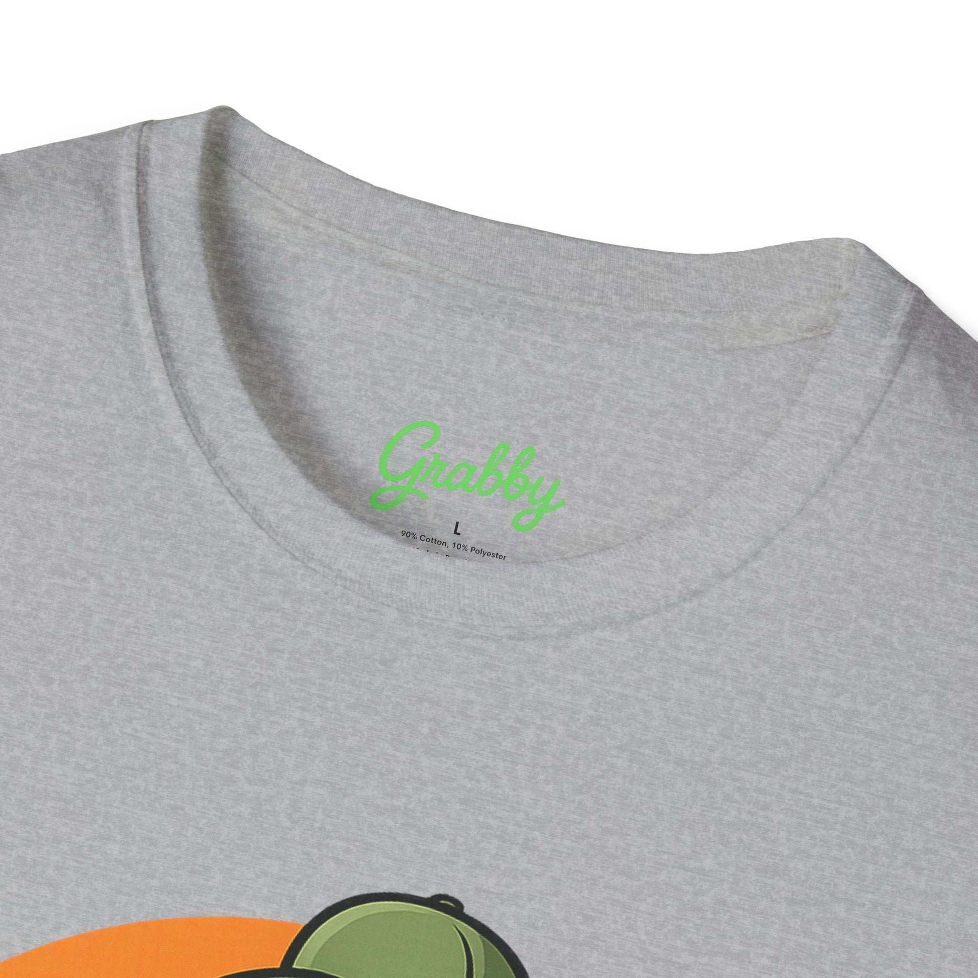 Gorilla Car Chase T-Shirt | Fun Unisex Softstyle Tee for Car Lovers, Animal Enthusiasts, Gift for Birthdays, Casual Wear, Adventure Lovers