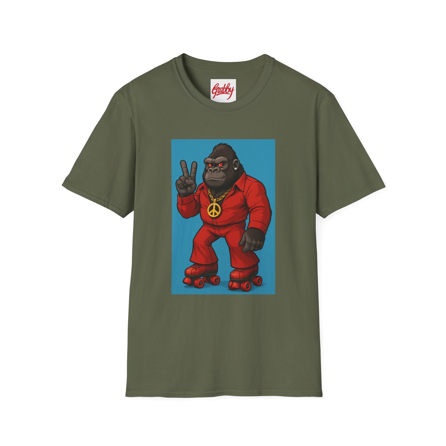 Gorilla Peace Sign T-Shirt