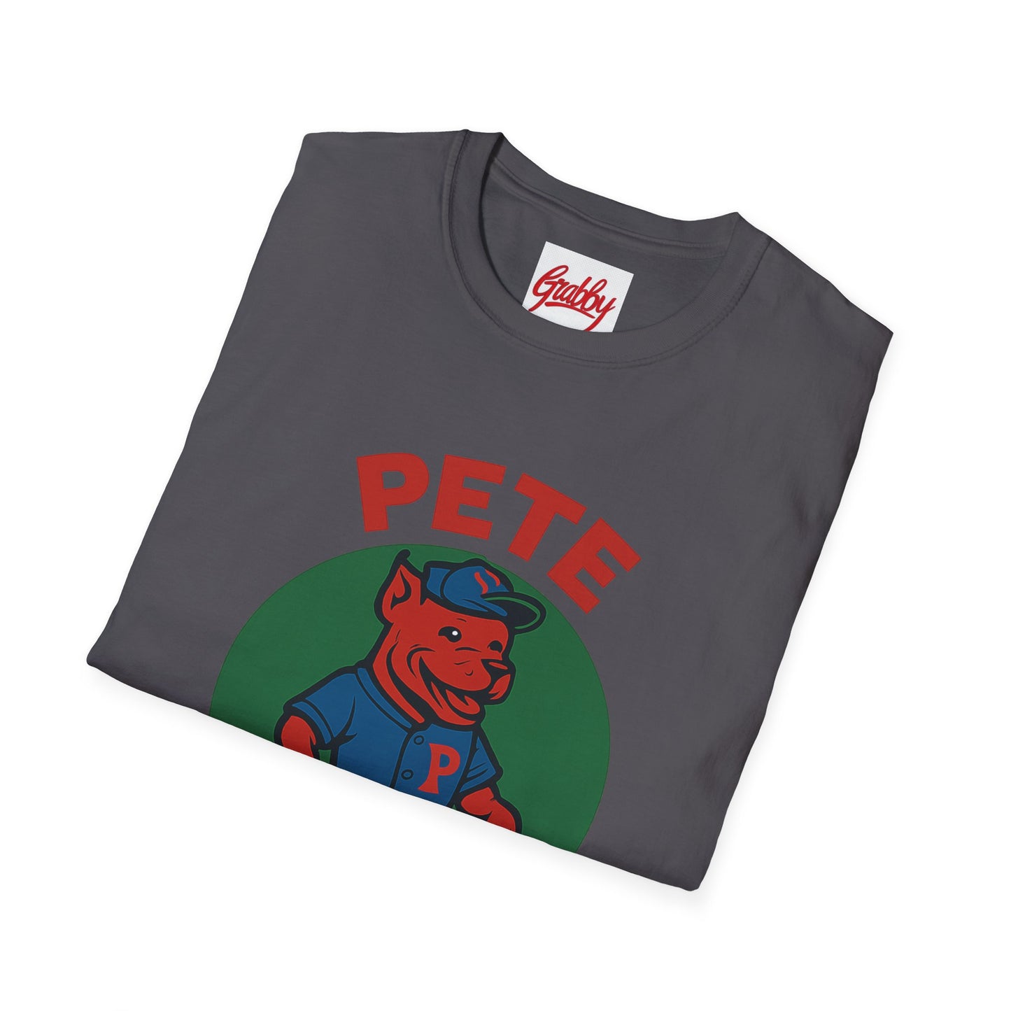 Pete Pitbull Graphic Unisex T-Shirt, Pet Lover Gift, Casual Wear, Funny Dog Tee, Dog Owner Apparel, Birthday Present
