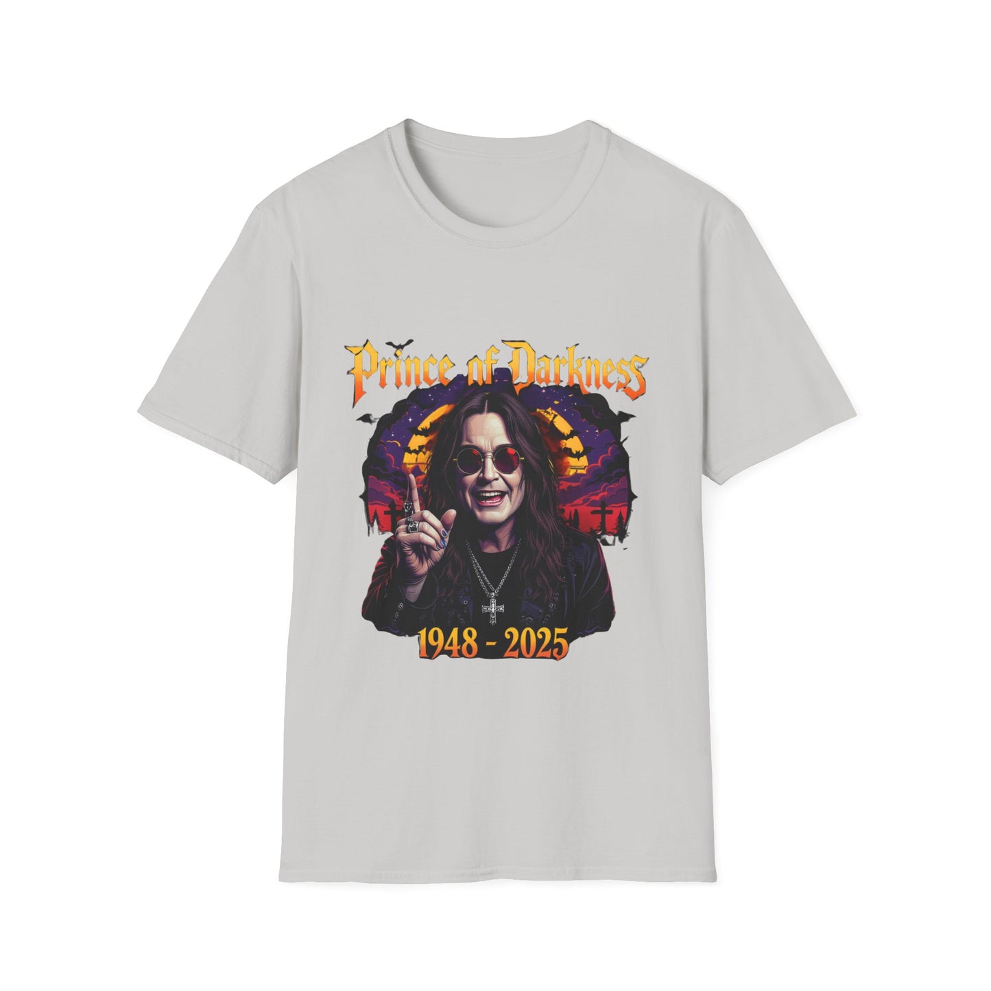 Ozzy Osbourne tribute shirt. you're not truly gone you will be in our hearts forever