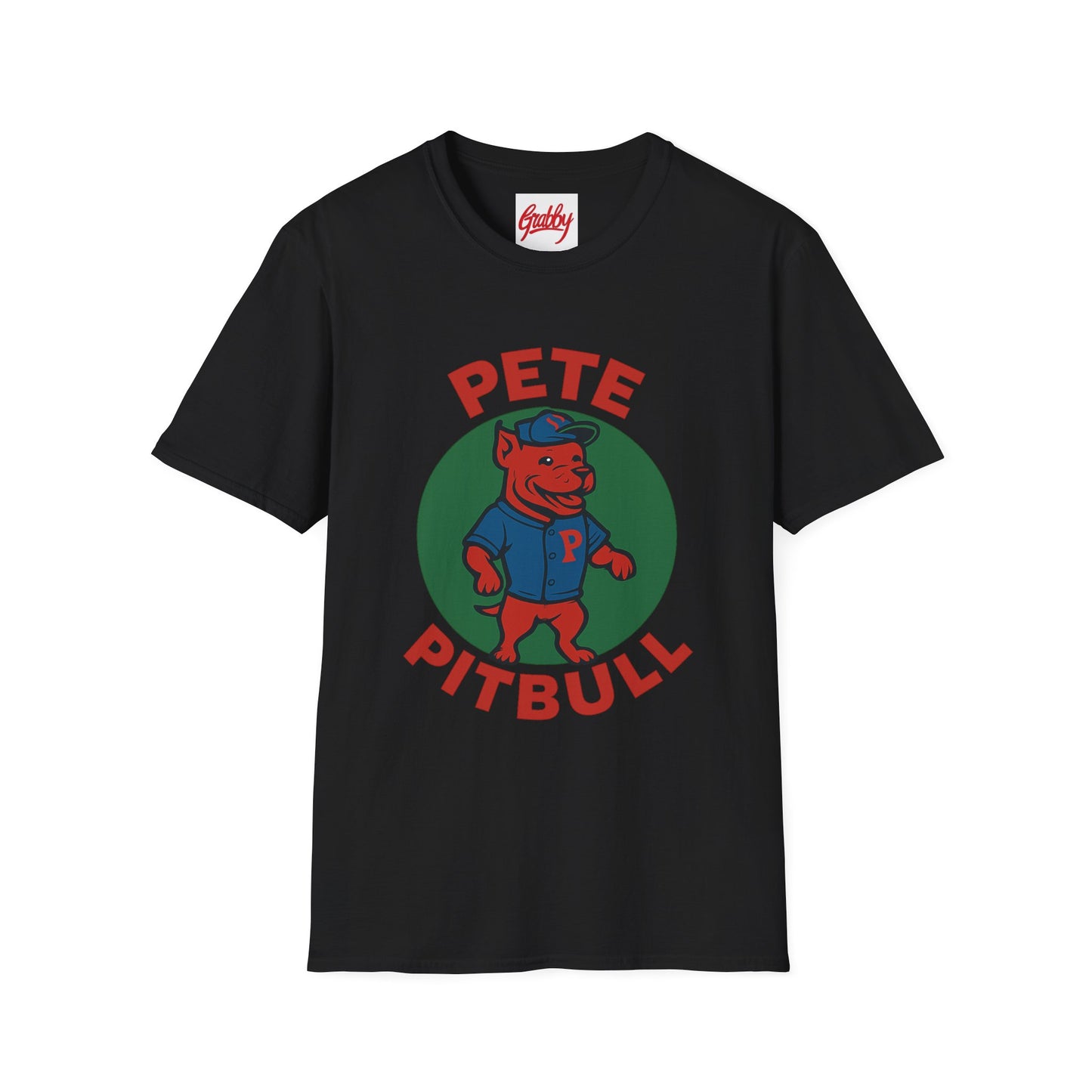 Pete Pitbull Graphic Unisex T-Shirt, Pet Lover Gift, Casual Wear, Funny Dog Tee, Dog Owner Apparel, Birthday Present