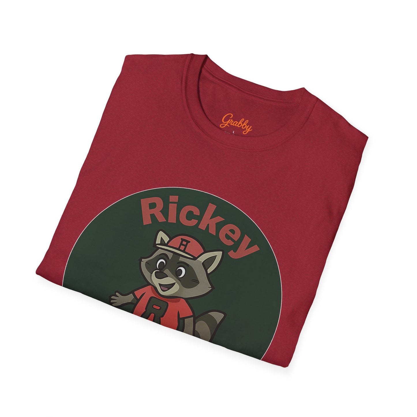 Rickey Raccoon Unisex Softstyle T-Shirt | Cute Animal Tee, Kid's Birthday Gift, Animal Lover's Apparel, Casual Everyday Wear, Fun [...]