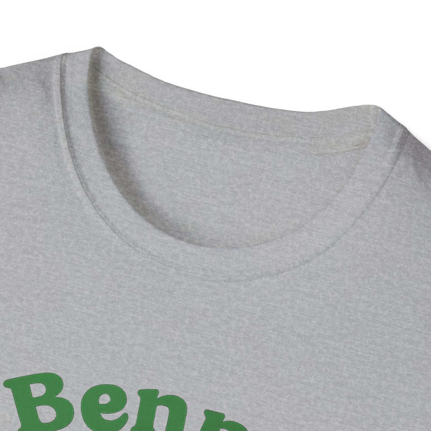 Benny Bat Unisex Softstyle T-Shirt - Fun Graphic Tee for Kids, Perfect for Parties, Birthdays, and Everyday Wear, Cute Apparel, Gift Idea