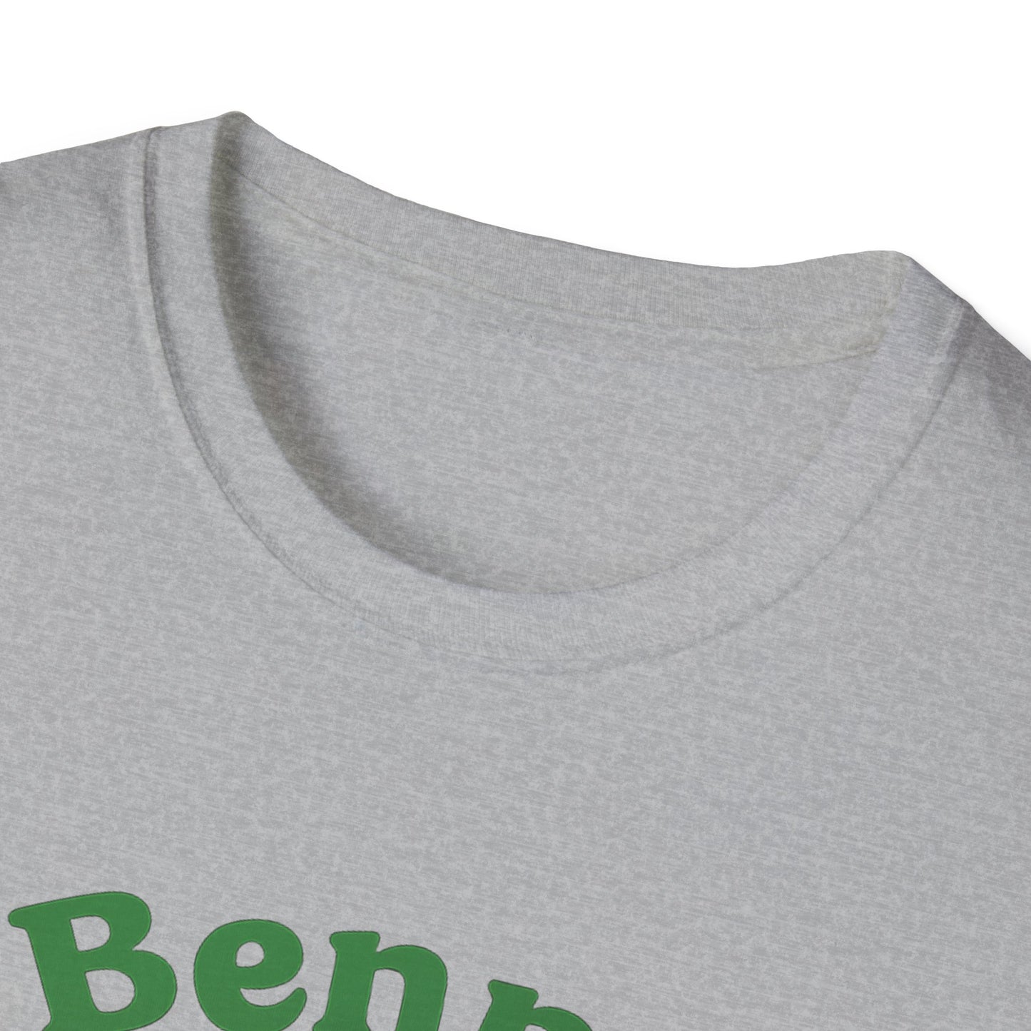 Benny Bat Unisex Softstyle T-Shirt - Fun Graphic Tee for Kids, Perfect for Parties, Birthdays, and Everyday Wear, Cute Apparel, Gift Idea